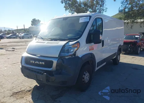 2018 Ram Promaster 1500 Low Roof 136 Wb from USA, damaged, VIN 3C6TRVAG4JE120945